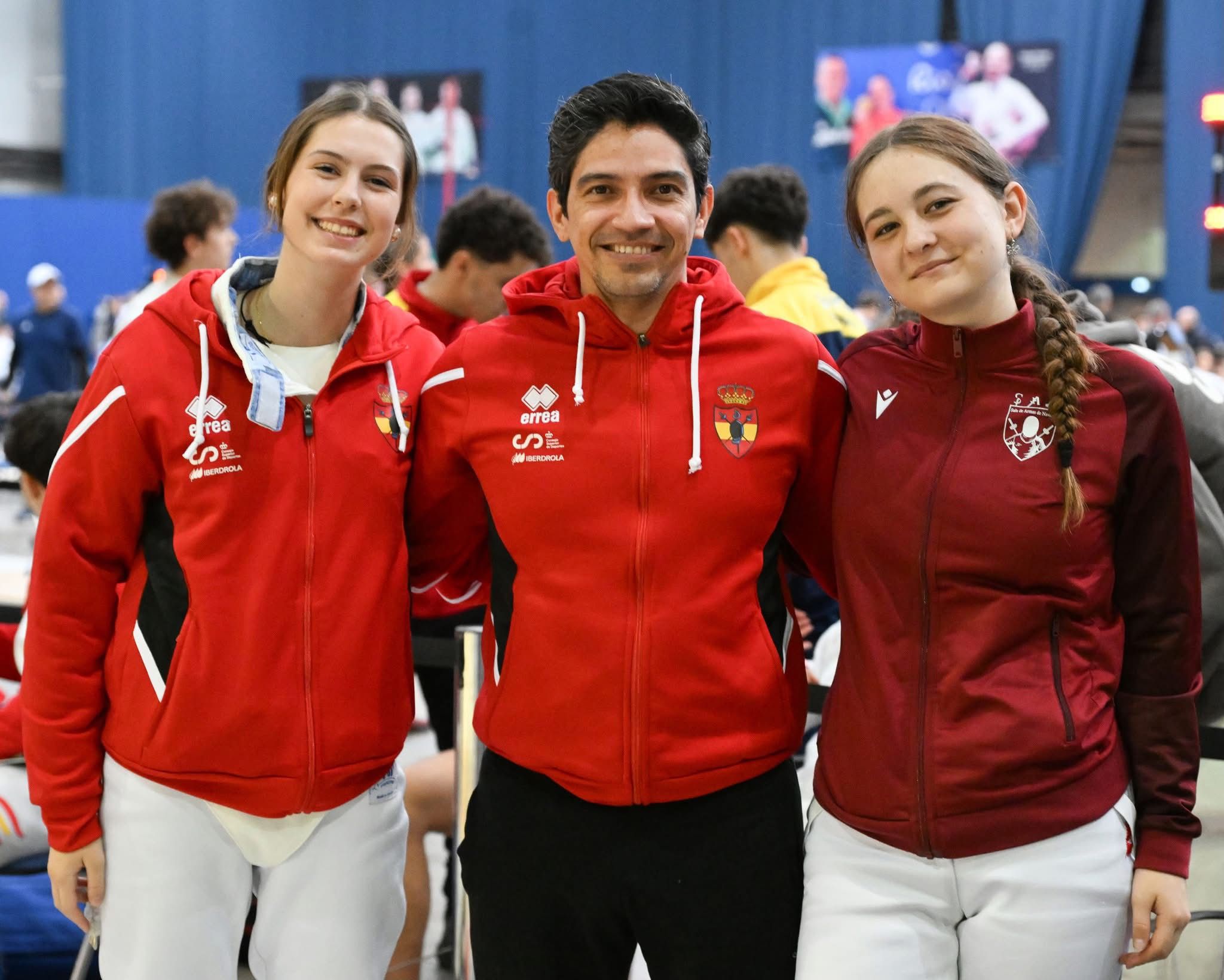 Participación navarra en el Circuito Cadete Europeo de esgrima de Budapest